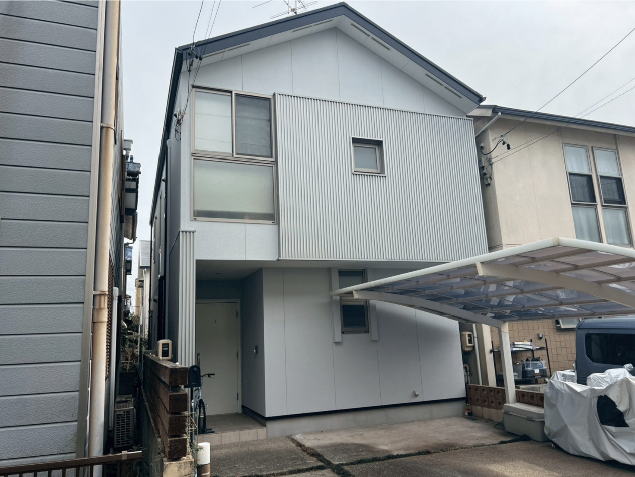 外壁・屋根塗装完了後の外観（After）