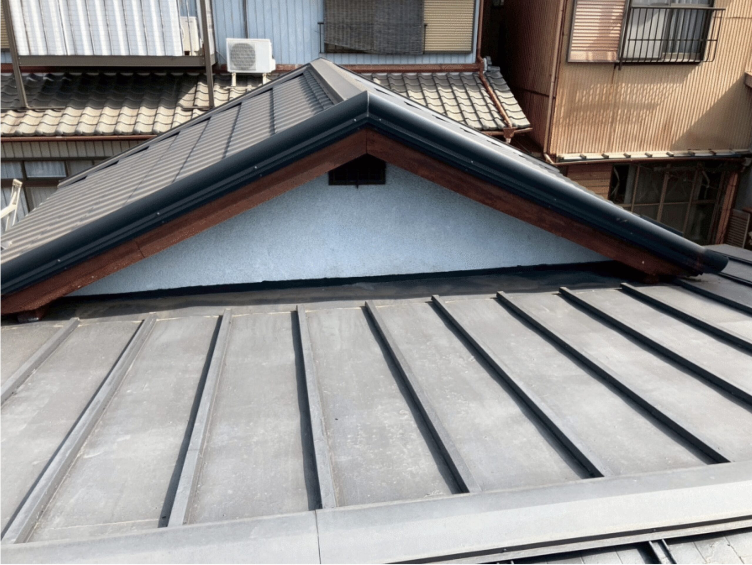 愛知県東海市 瓦棒屋根 施工前状態