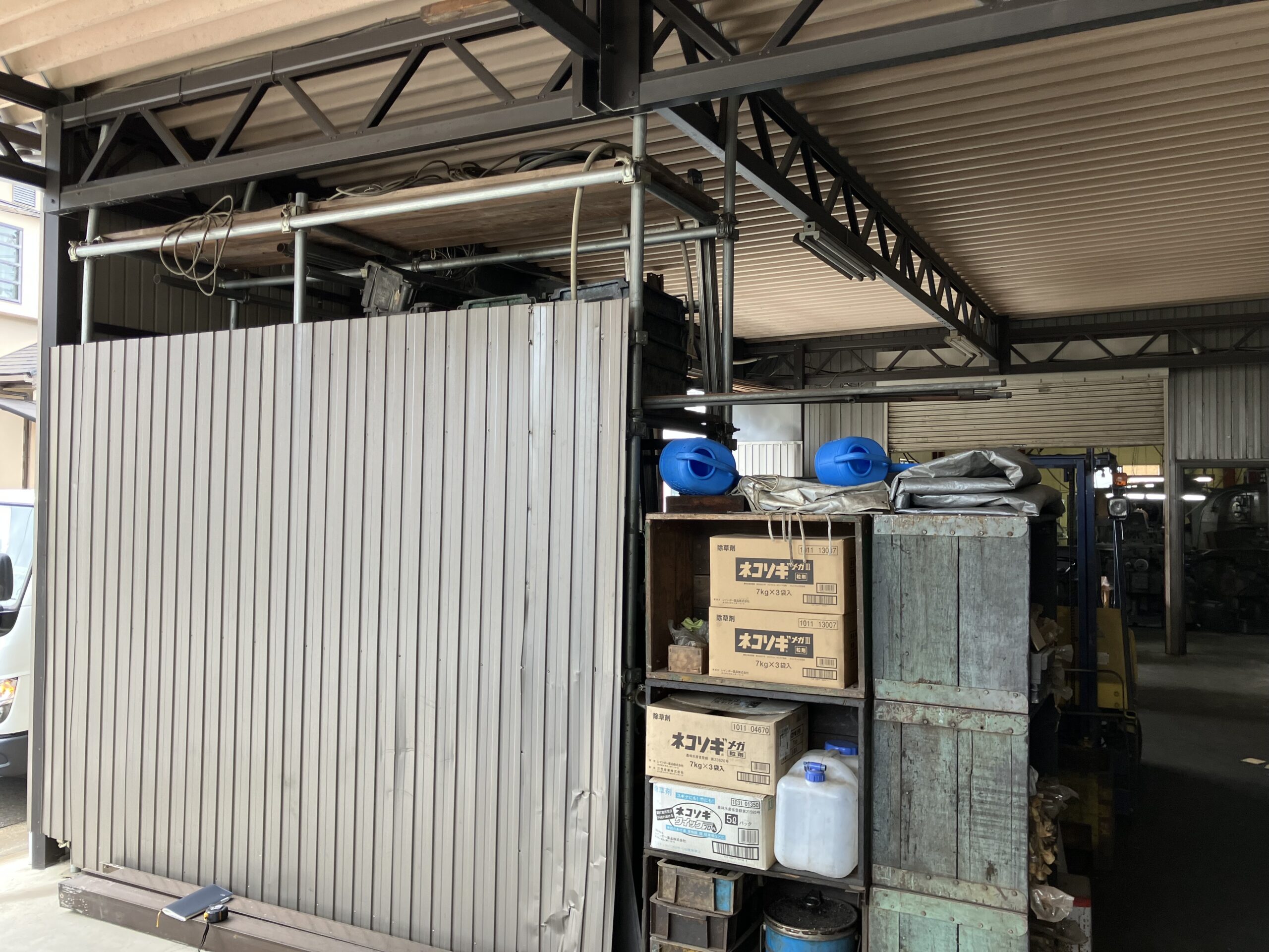 間仕切り施工前