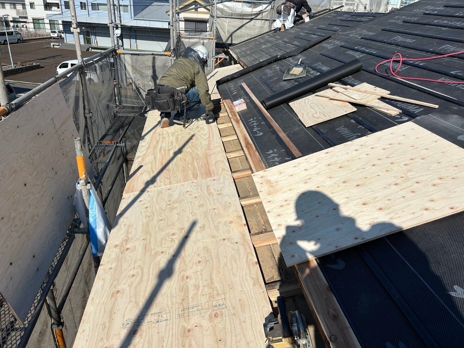 野地板・ルーフィング