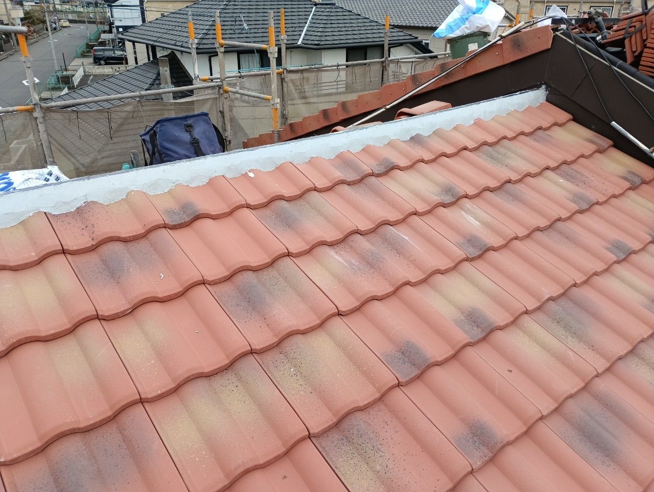 【春日井市】鮮やかなブルーからシックな欧州風へ！屋根葺替え＆外壁塗装で住まいが劇的リニューアル