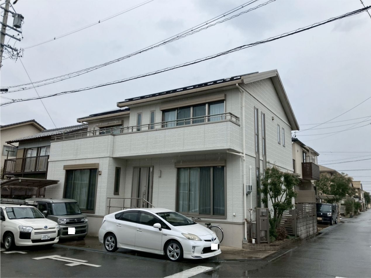 一宮市物件の施工前の外観