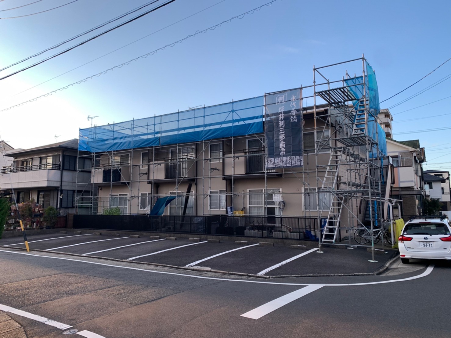 【名古屋市】中川区　アパートの屋根葺き替え工事の施工事例