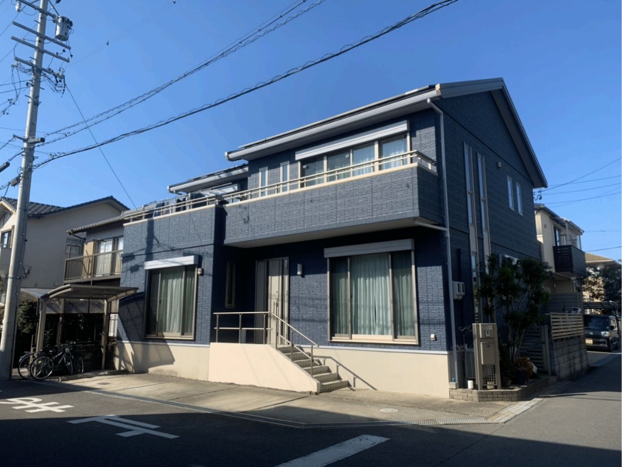 外壁塗装からベランダ防水まで！｜一宮市 施工事例