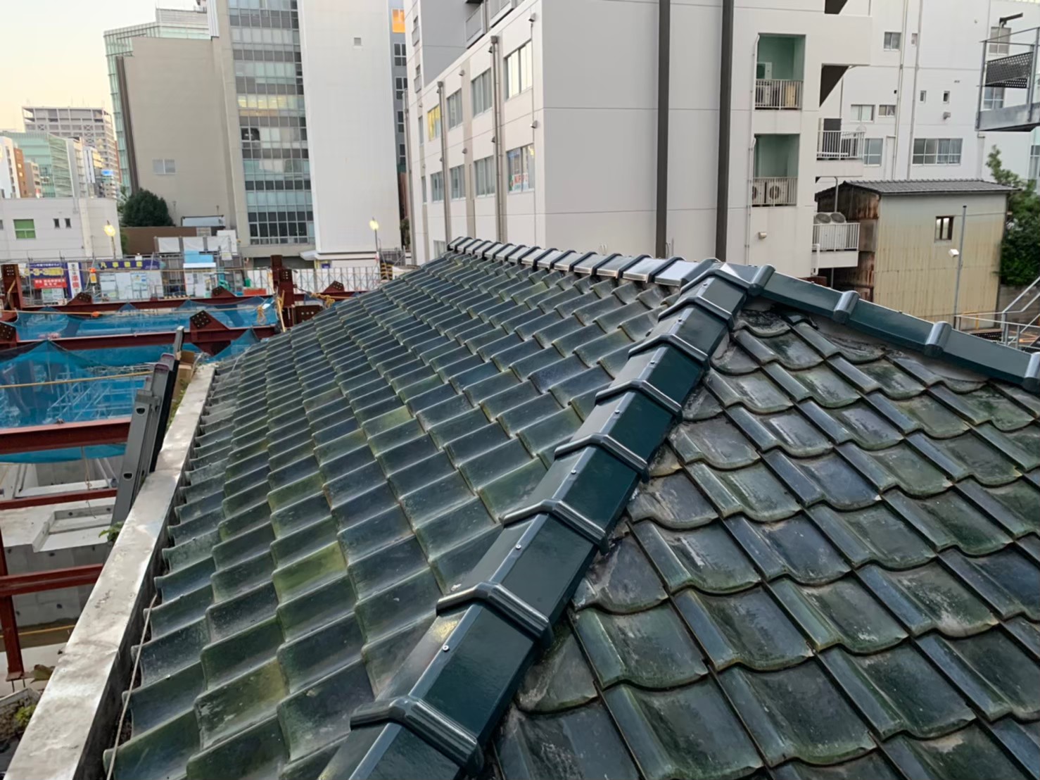 名古屋市中区　屋根補修工事