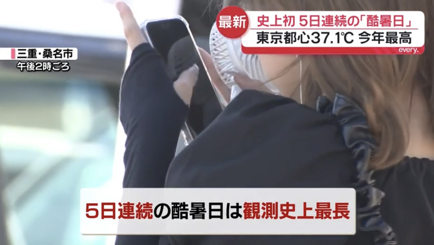 暑さ対策と安全管理の取り組み