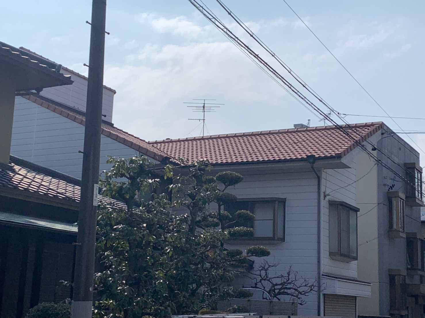 名古屋市東区にて屋根葺き替えを行いました。