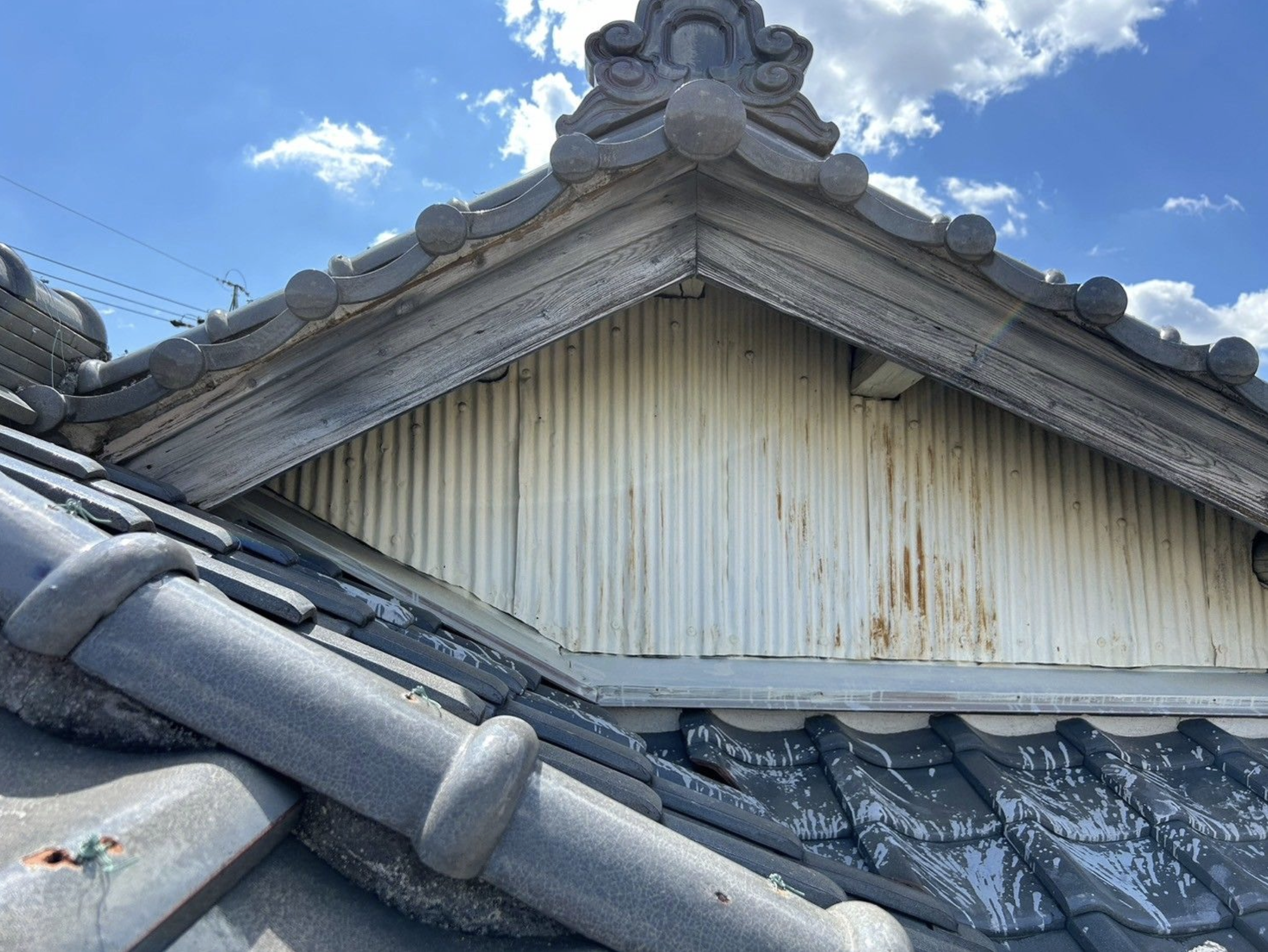 施工前 ケラば