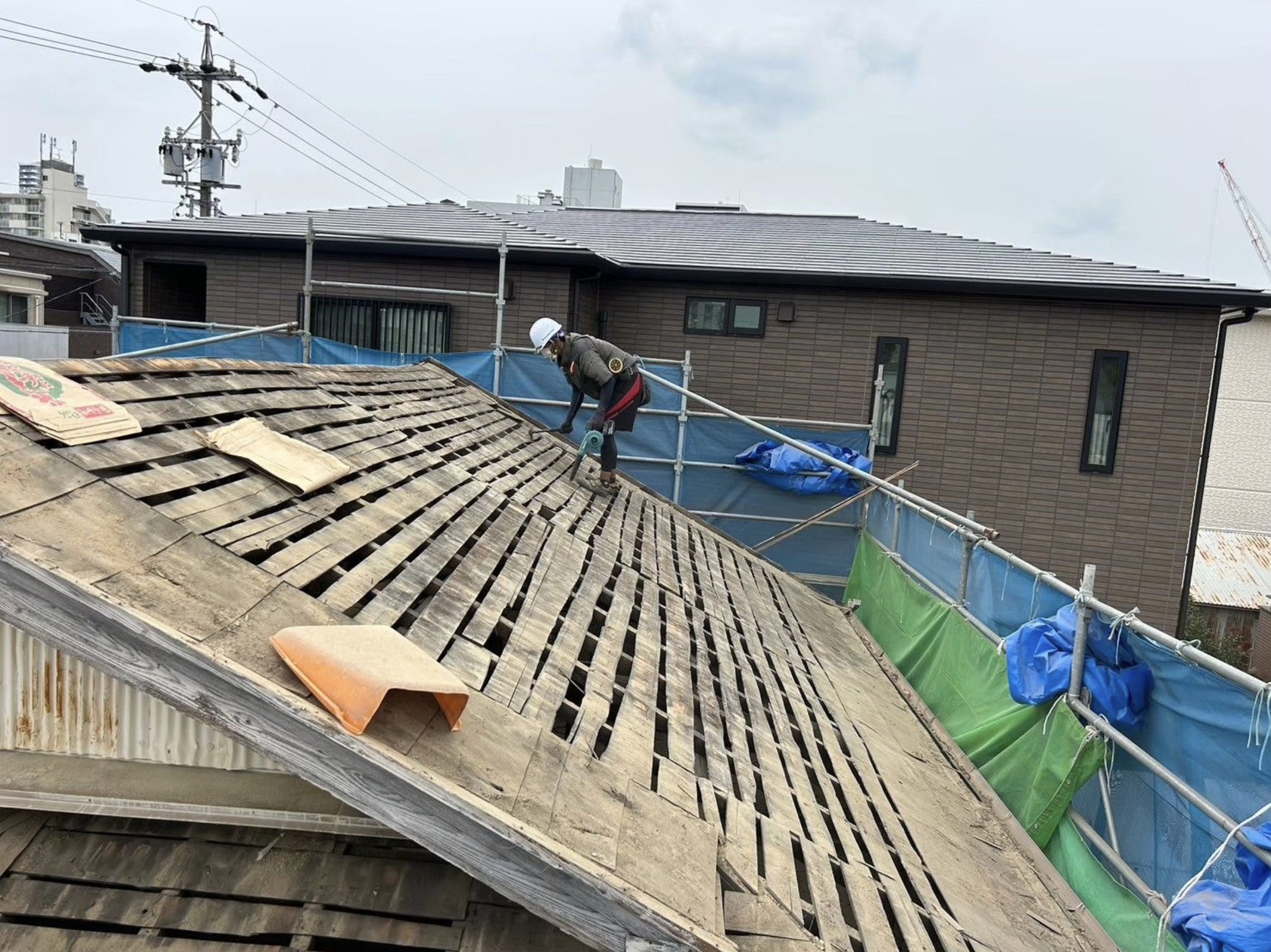 撤去完了