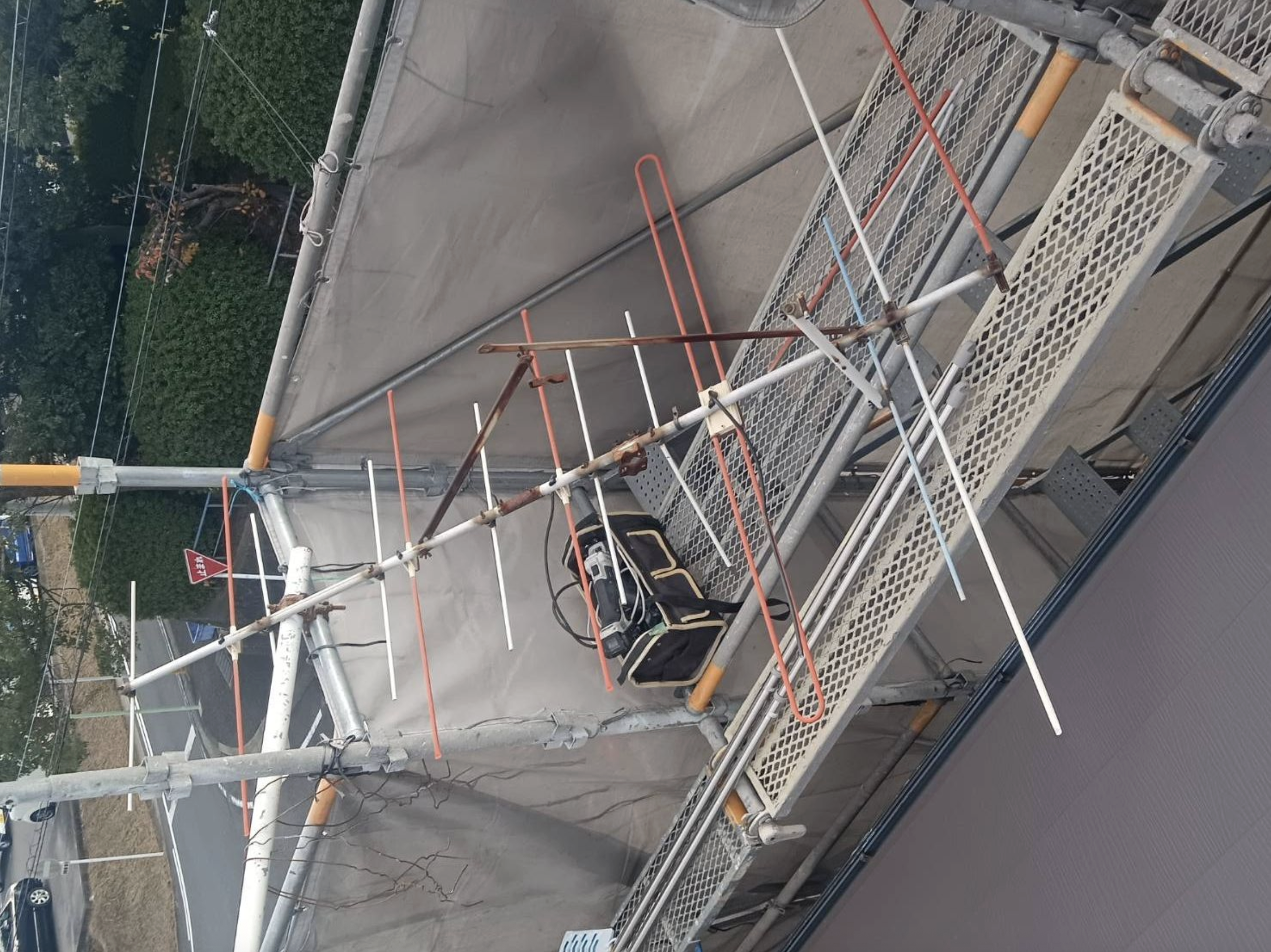 アンテナの解体