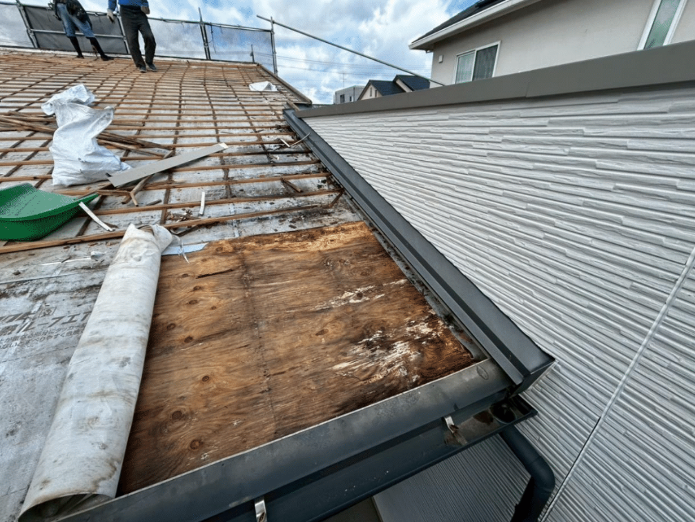 野地板雨漏り