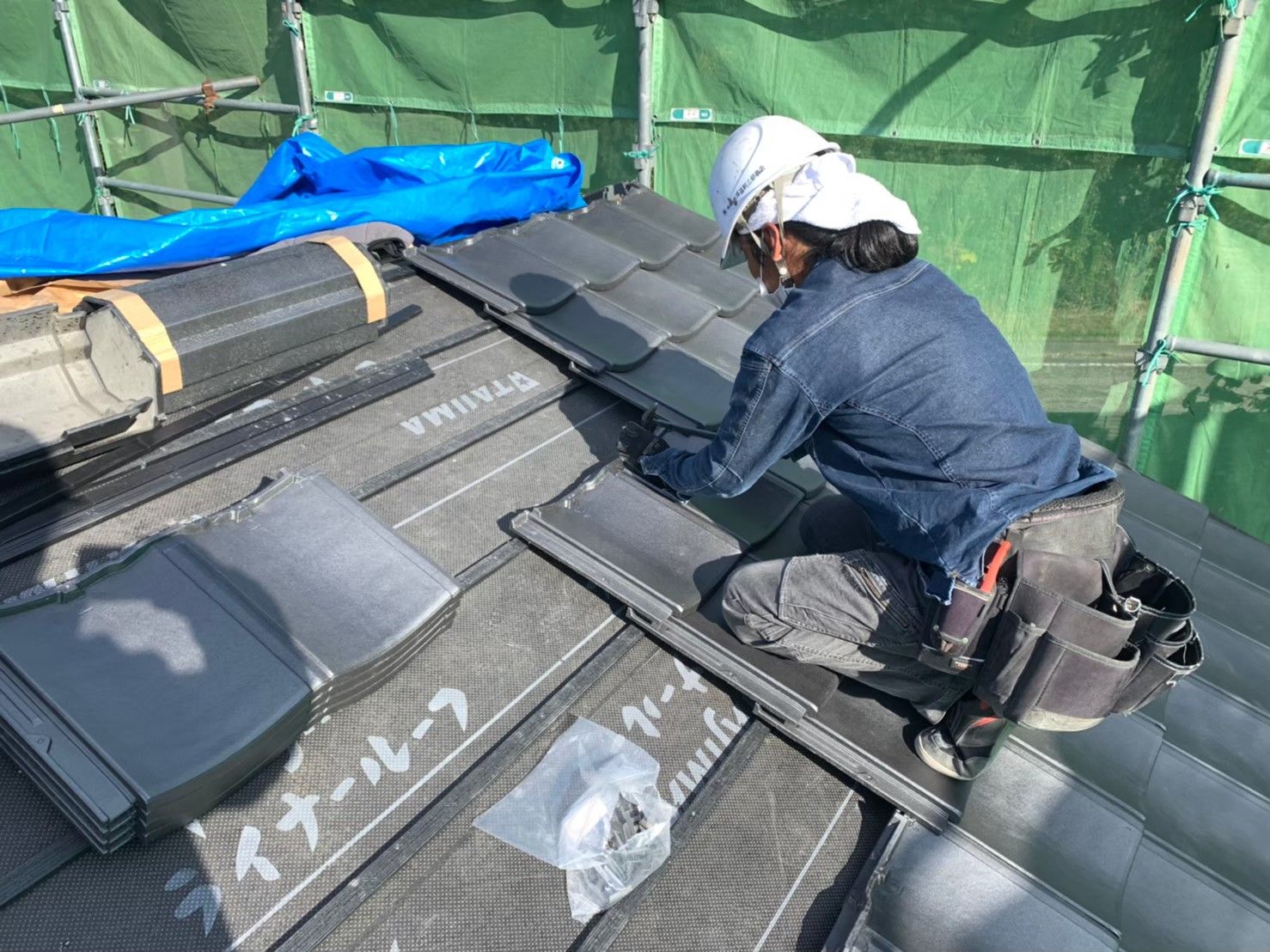 屋根葺き替え工事の全工程を徹底解説！足場を活かした外壁補修まで｜名東区 施工事例