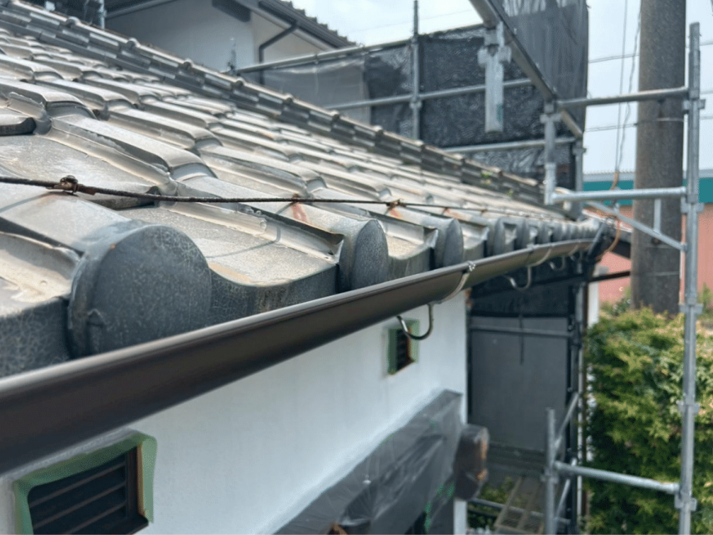 一宮市 雨樋交換工事